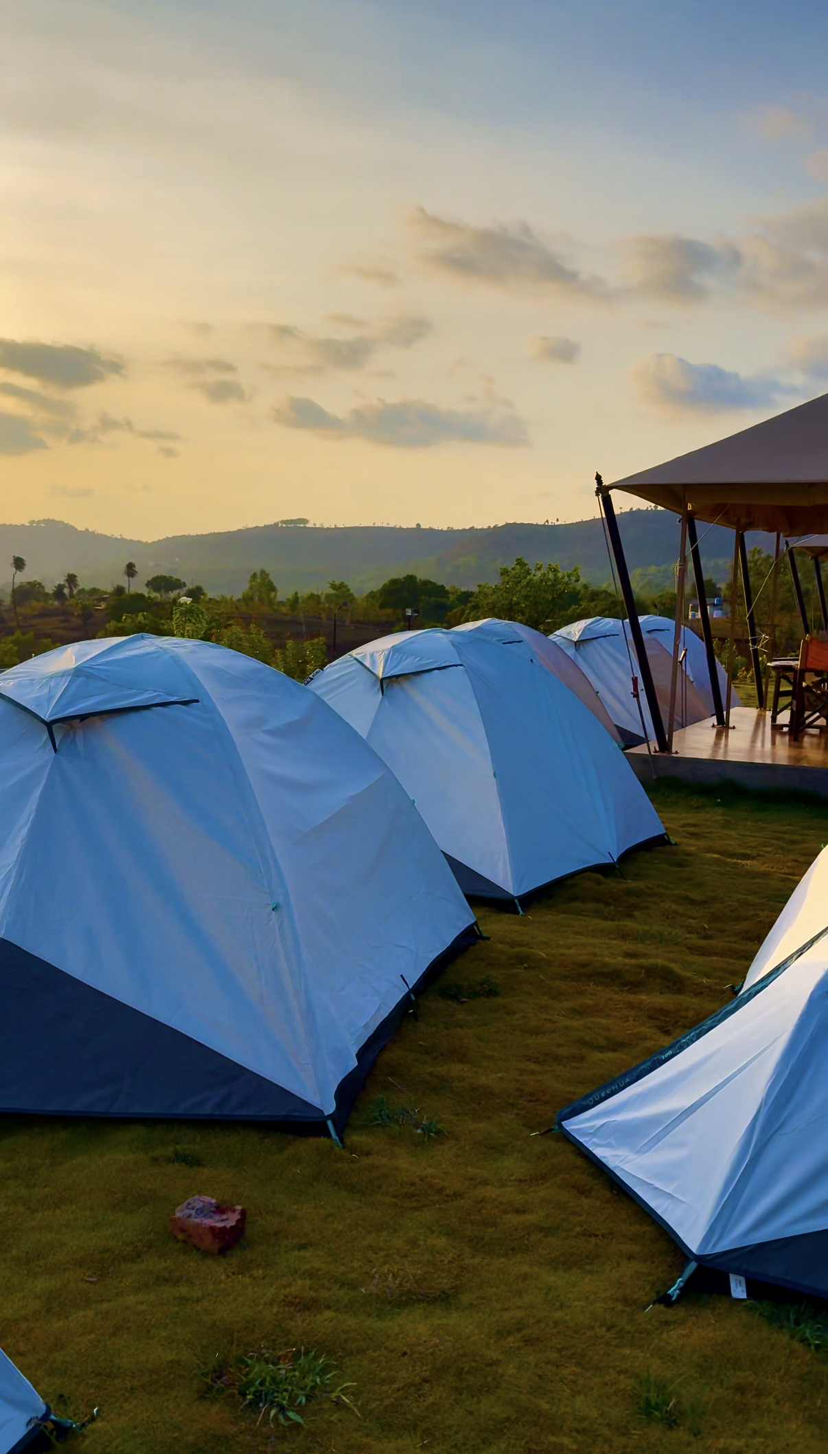 Tepees tent at Lemon Leaf Resort