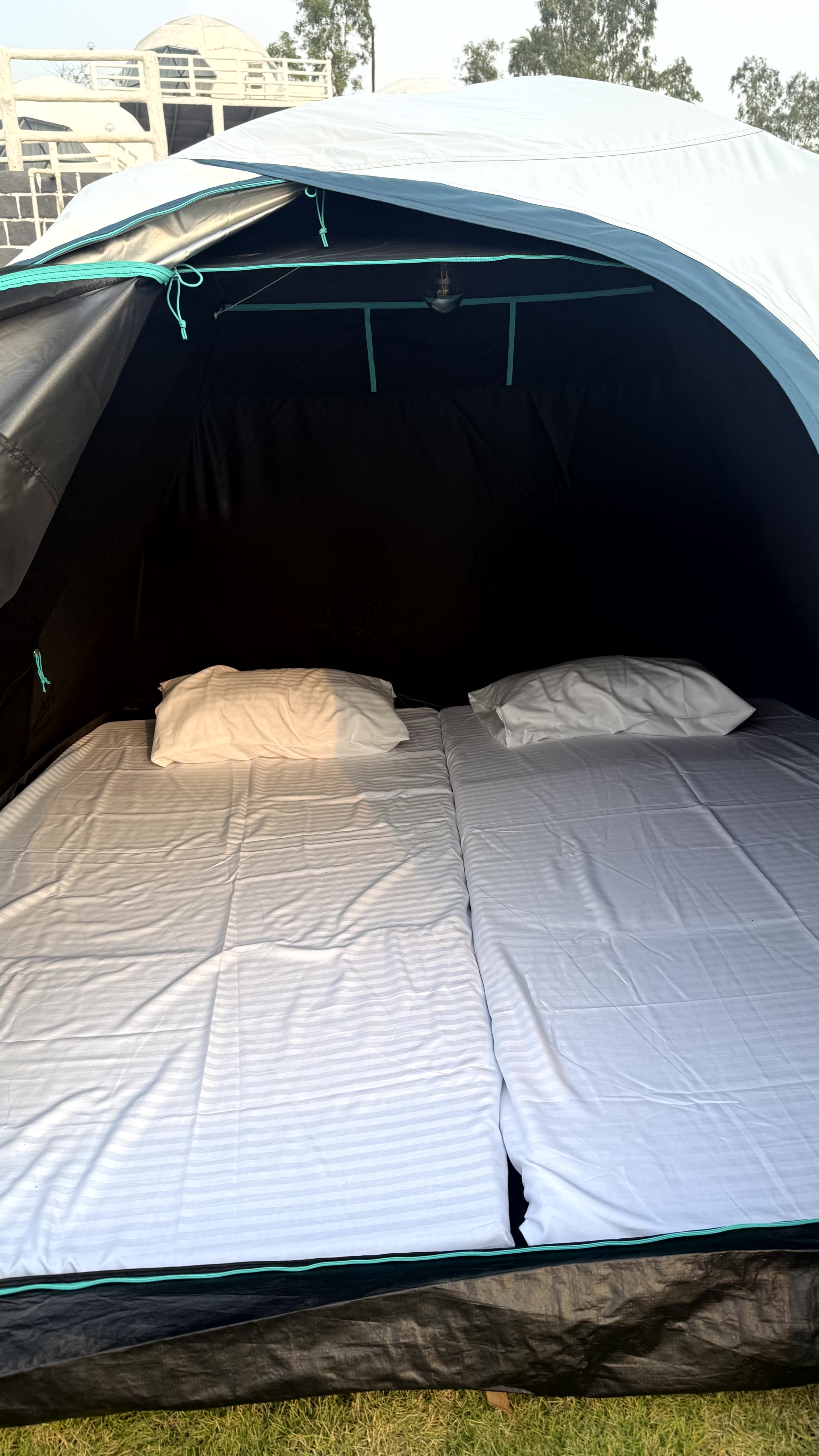 Tepees tent campsite