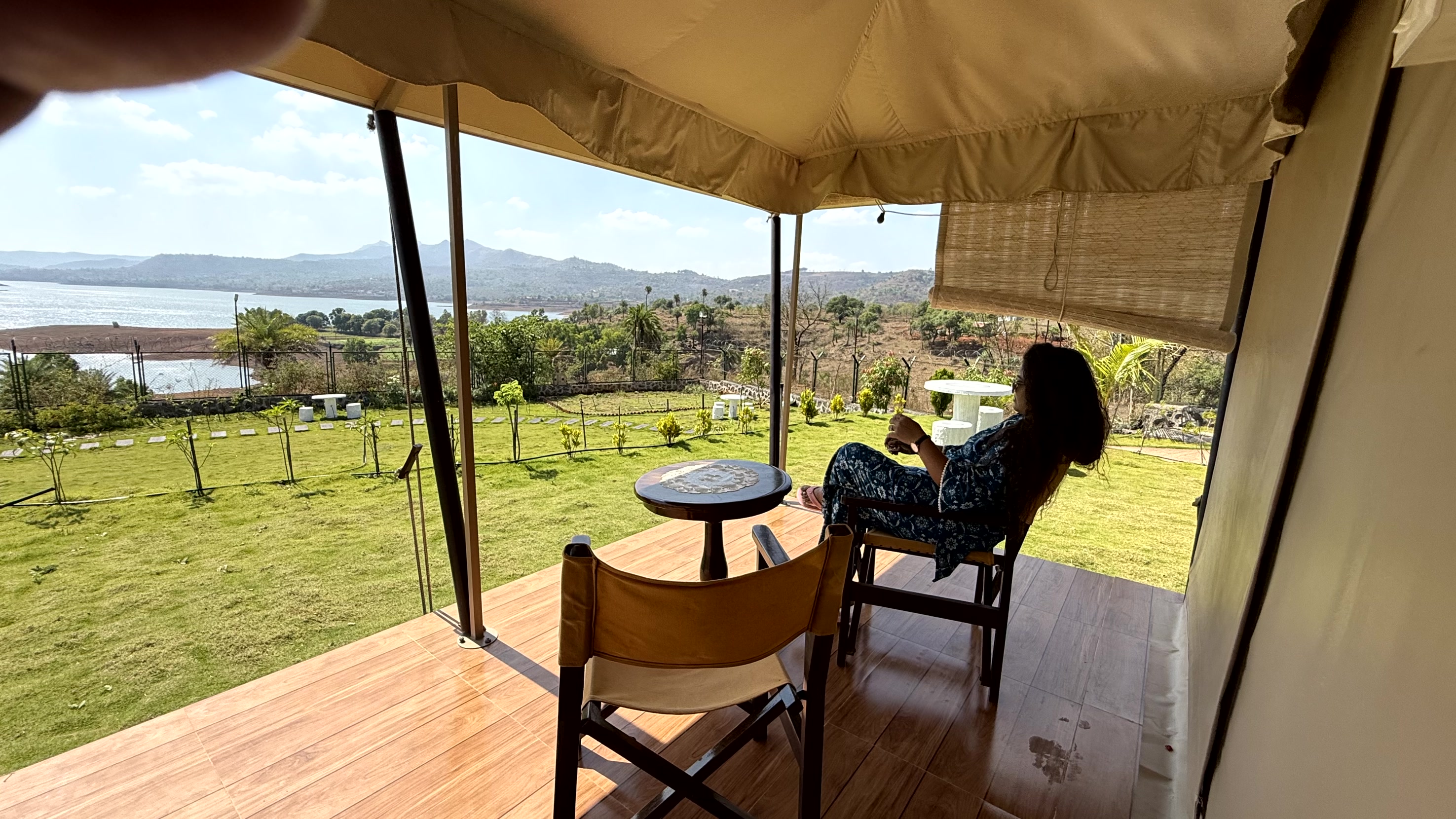 Glamping exterior view at Lemon Leaf Resort